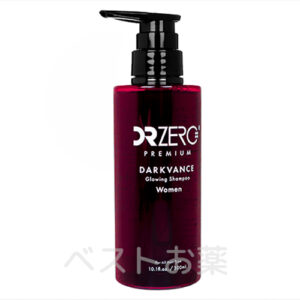 (DRZERO)Darkvance Glowing Shampoo Women 300ml ((ドクターゼロ)ダークヴァンス・グローイングシャンプー(女性用)300ml