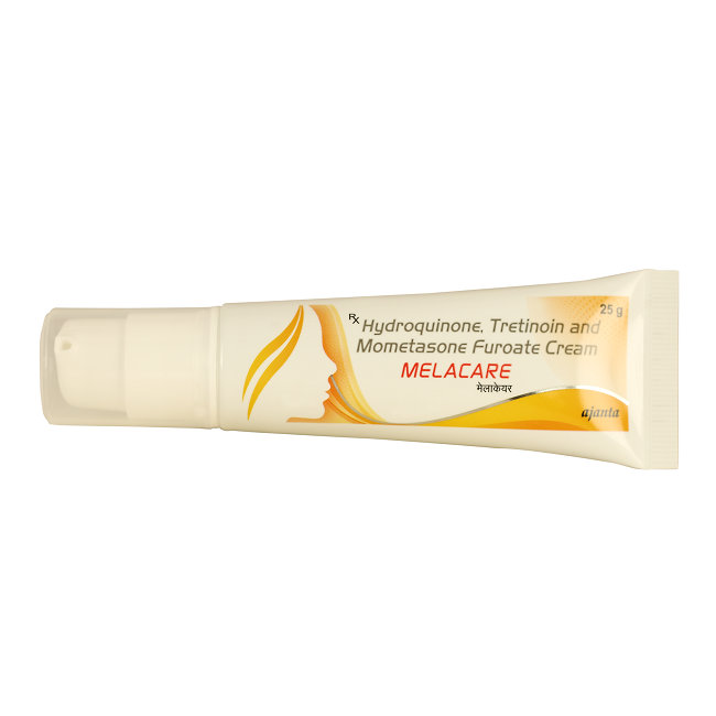 メラケアフォルテクリーム（Melacare Forte Cream）チューブ表