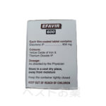 EFAVIR 600 MG, エファビル