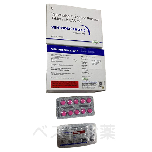 VENTODEP ER 37.5mg、ベントデップ37.5mg