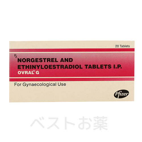 Ovral G 20 tabs pack 0.5 0.05 mg