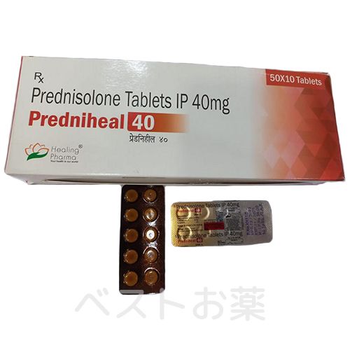 Predniheal 40 mg, プレドニヒール