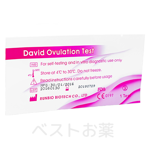 david ovulation test 2、排卵キット