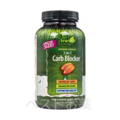 マキシマムストレングス3-in-1カーボブロッカー（Maximum Strength 3-in-1 Carb Blocker (IrwinNaturals)）